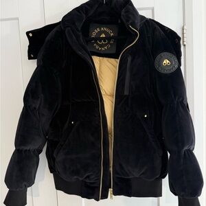Moose Knuckles
Velour Hooded Down Puffer Jacket